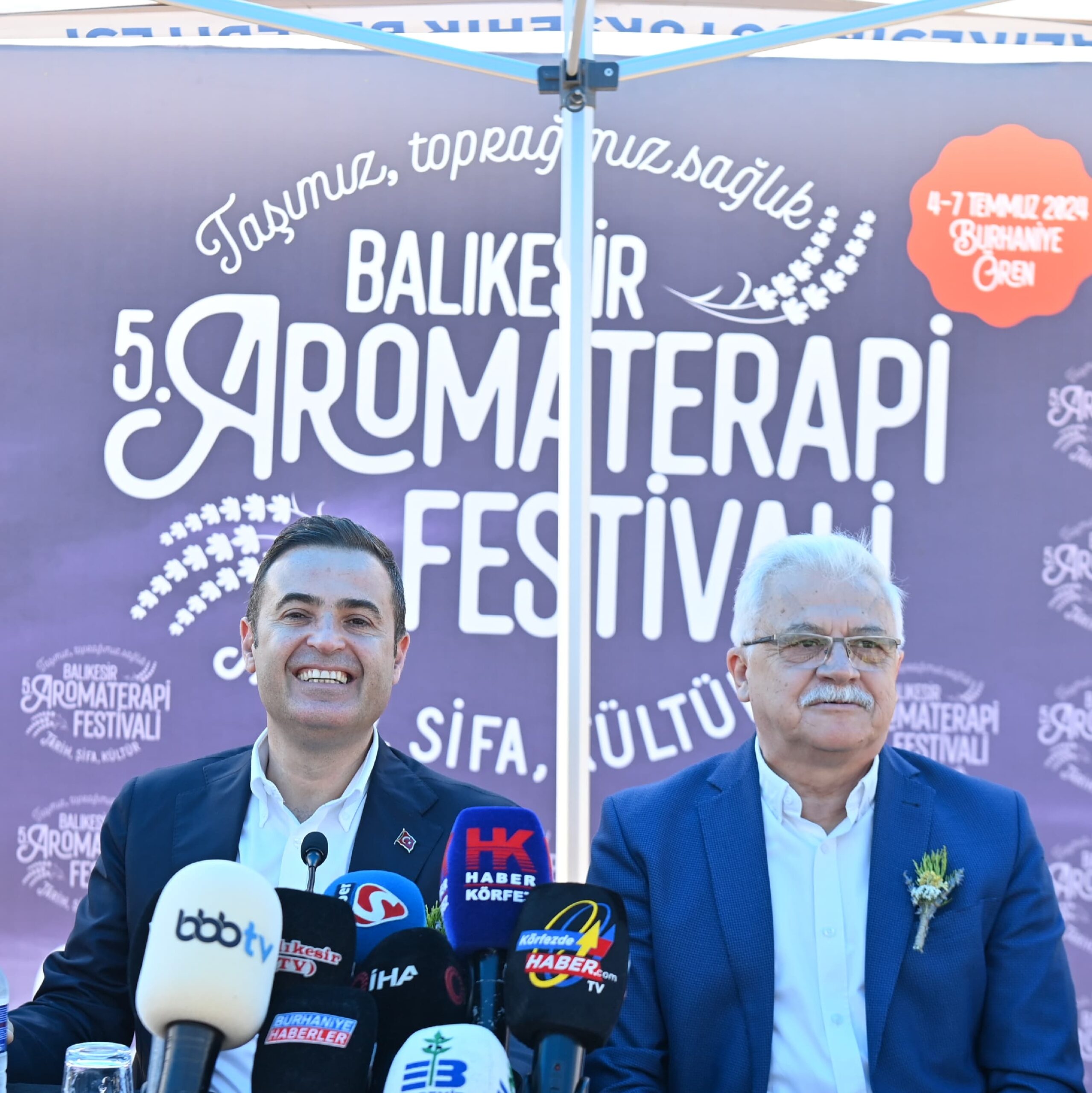 Başkan Akın’dan, Balıkesir 5. Aromaterapi Festivali’ne davet