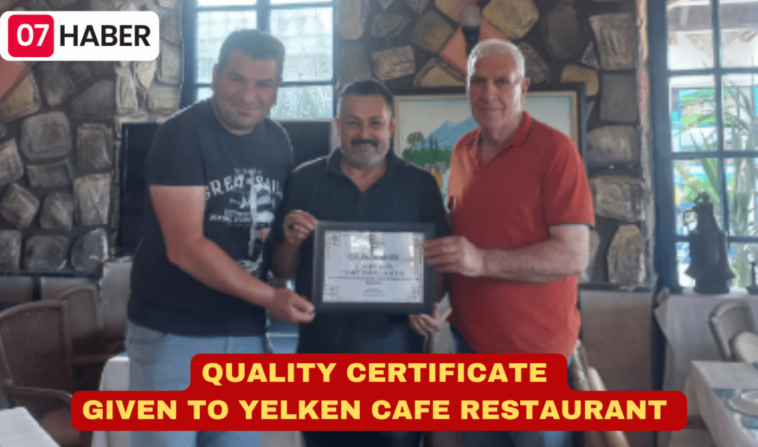 Yelken Cafe Restaurant, known