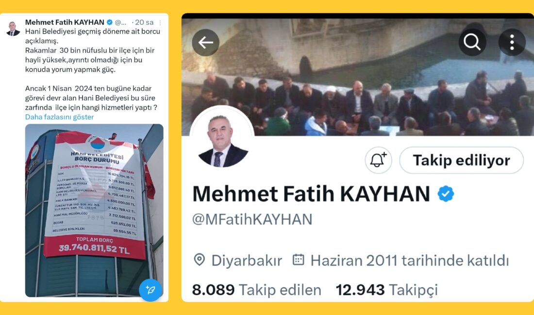 AK Parti Hani Belediye