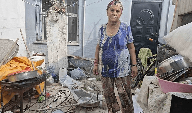 Hatay'ın Samandağ ilçesinde hurda