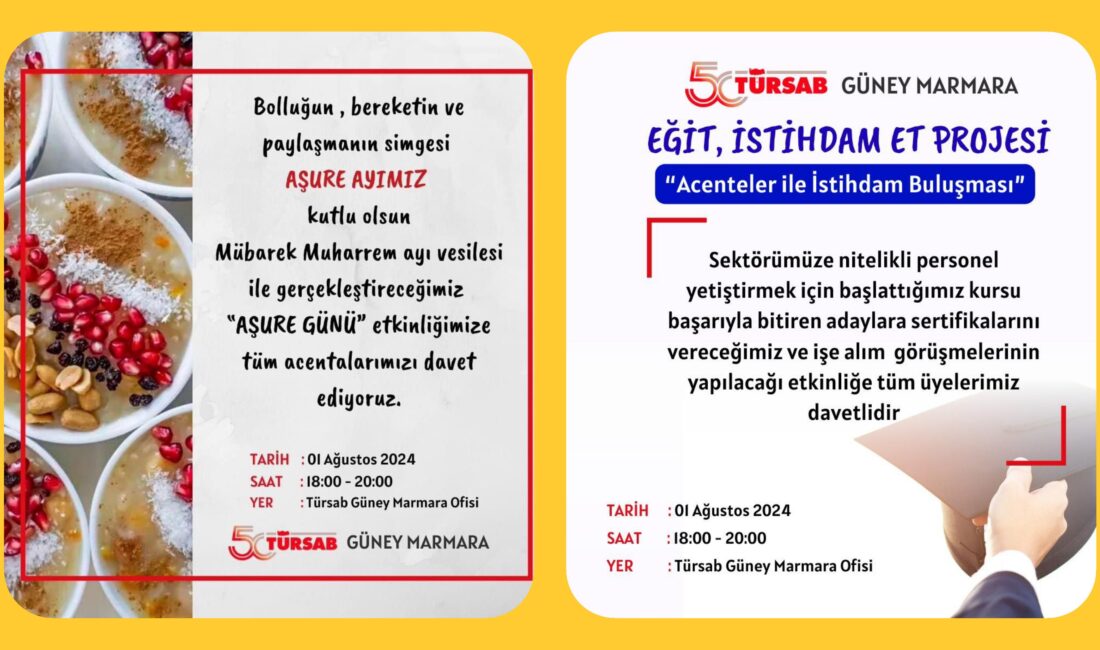 TÜRSAB Güney Marmara BTK'dan