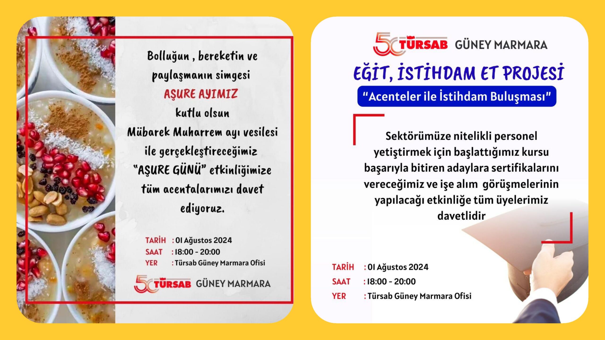 TÜRSAB Güney Marmara BTK’dan “Eğit ve İstihdam Et” Projesi