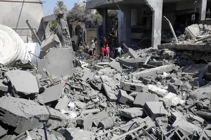 Gazze'de İsrail ordusunun düzenlediği