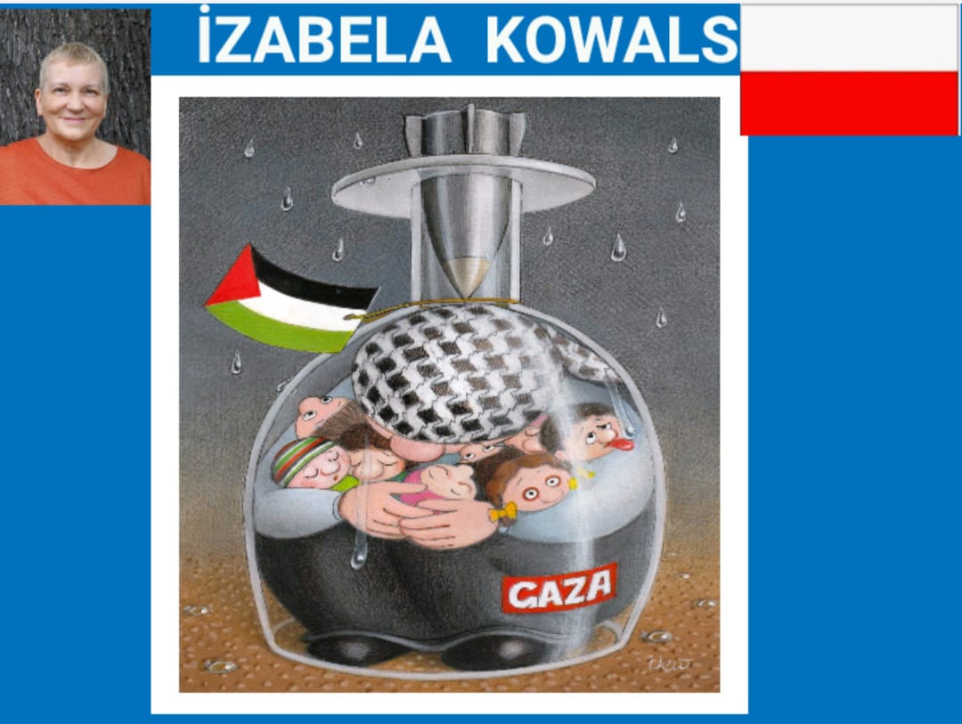 GAZZE KARİKATÜRLERİNİ CUMHA İNTERNET SAYFASI YAYIMLAMAYA DEVAM EDİYOR