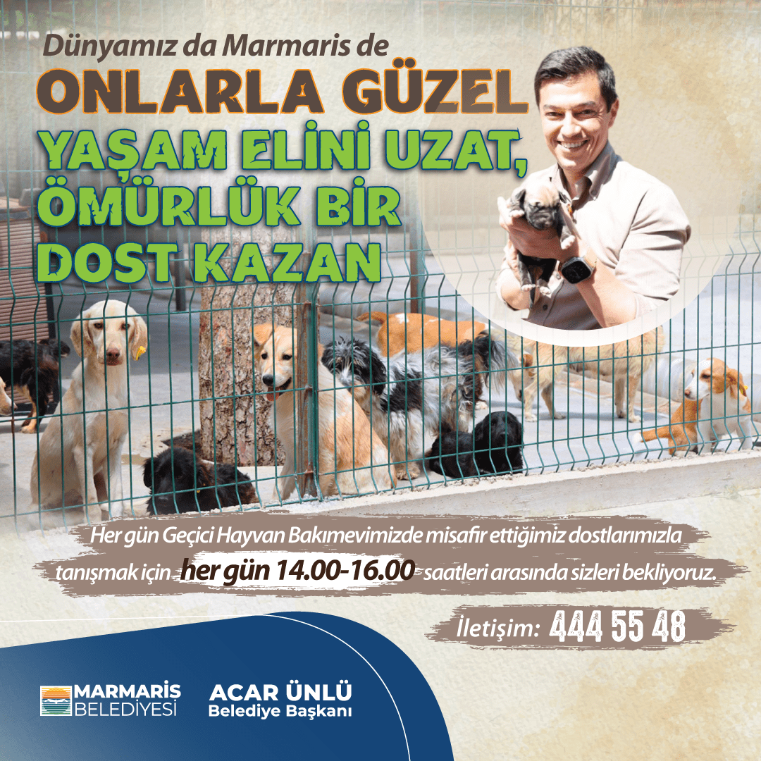Marmaris Belediye Başkanı Acar Ünlü,“Yasa çıksa dahi her ne olursa olsun biz canlarımızın canına kıymayacağız.