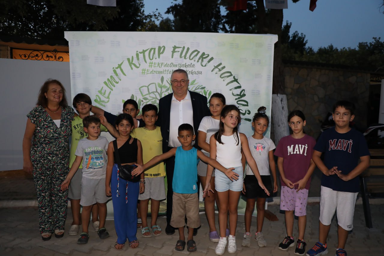 Edremit Kitap Fuarı’nda dolu dolu ikinci gün