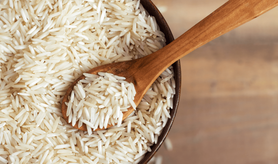 Basmati pirinç, özellikle Hindistan