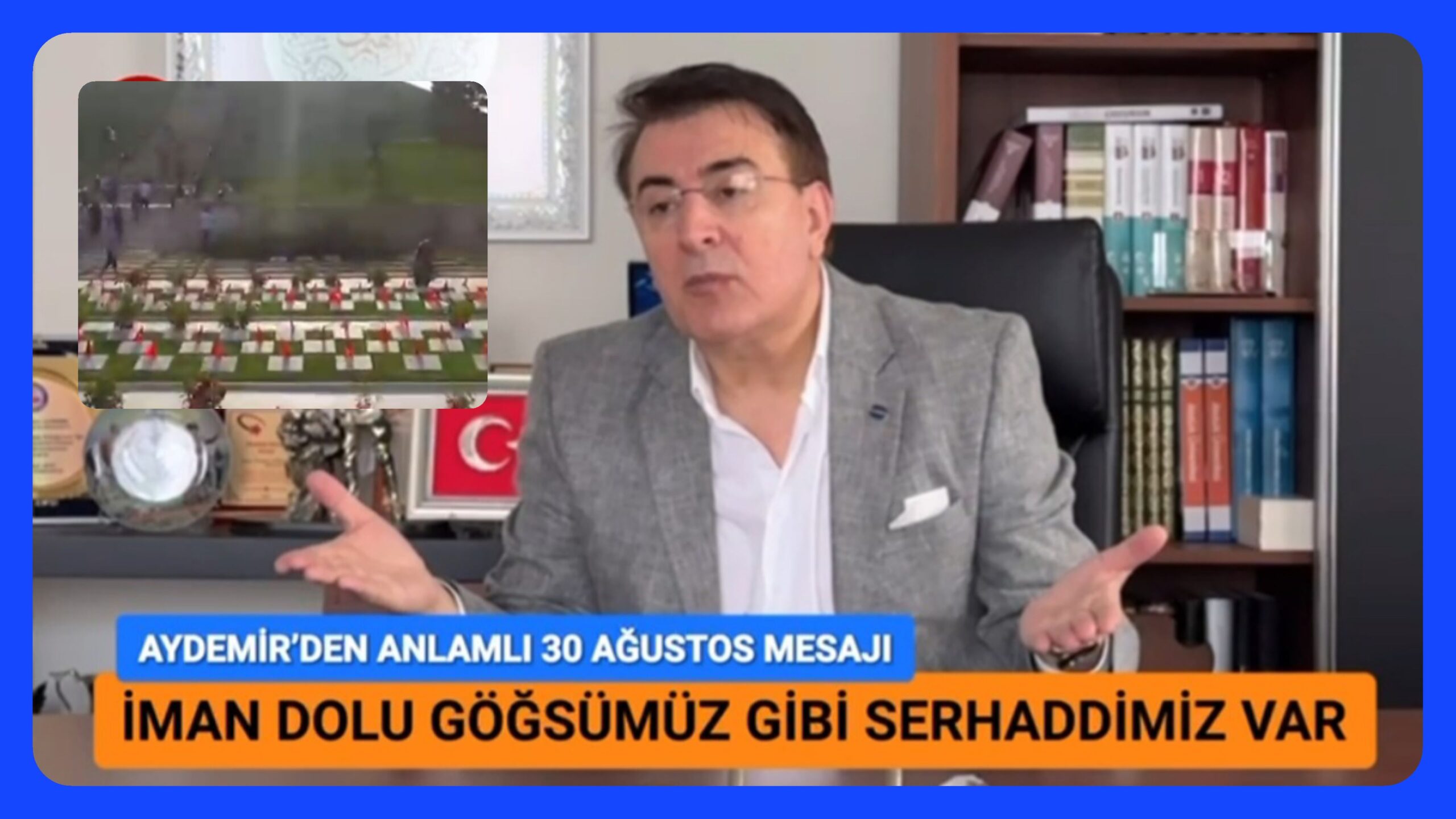 İbrahim Aydemir ” İMAN DOLU GÖĞSÜMÜZ GİBİ SERHADDİMİZ VAR