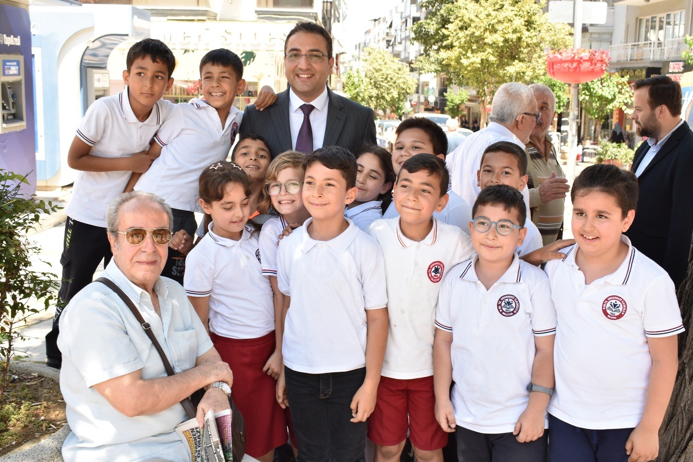 İlk okul çantası Yiğit’ten