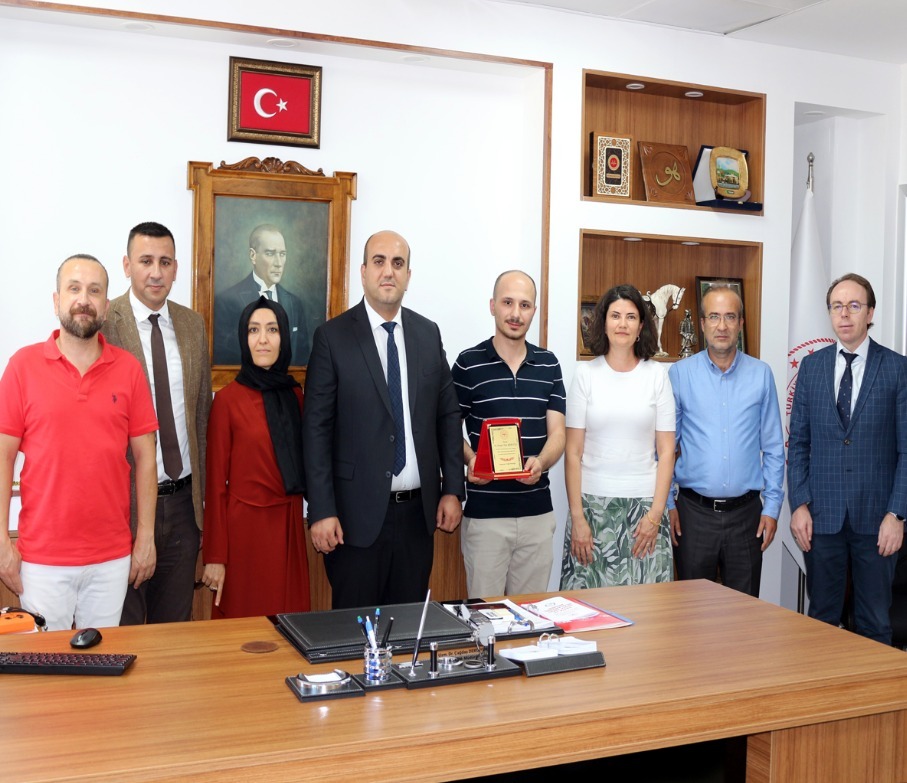 iL SAĞLIK MÜDÜRÜLÜĞÜ HALK SAĞLIĞI HİZMETLERİ BAŞKANI DR. MEHMET FATİH ŞERİFOĞLU ‘NUN ZİYARETİ