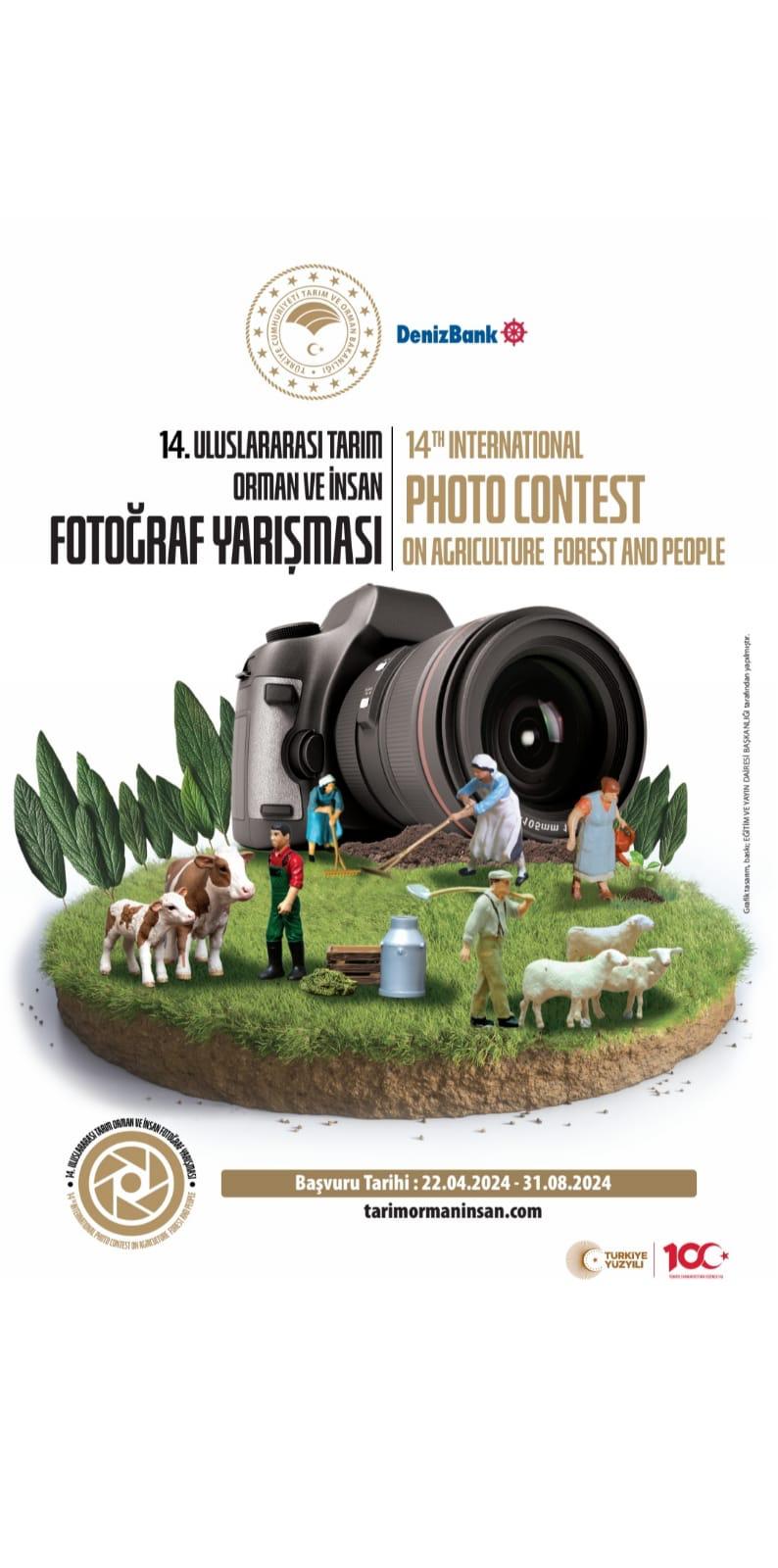 “Tarım Orman ve İnsan Fotoğraf Yarışması” başlıyor