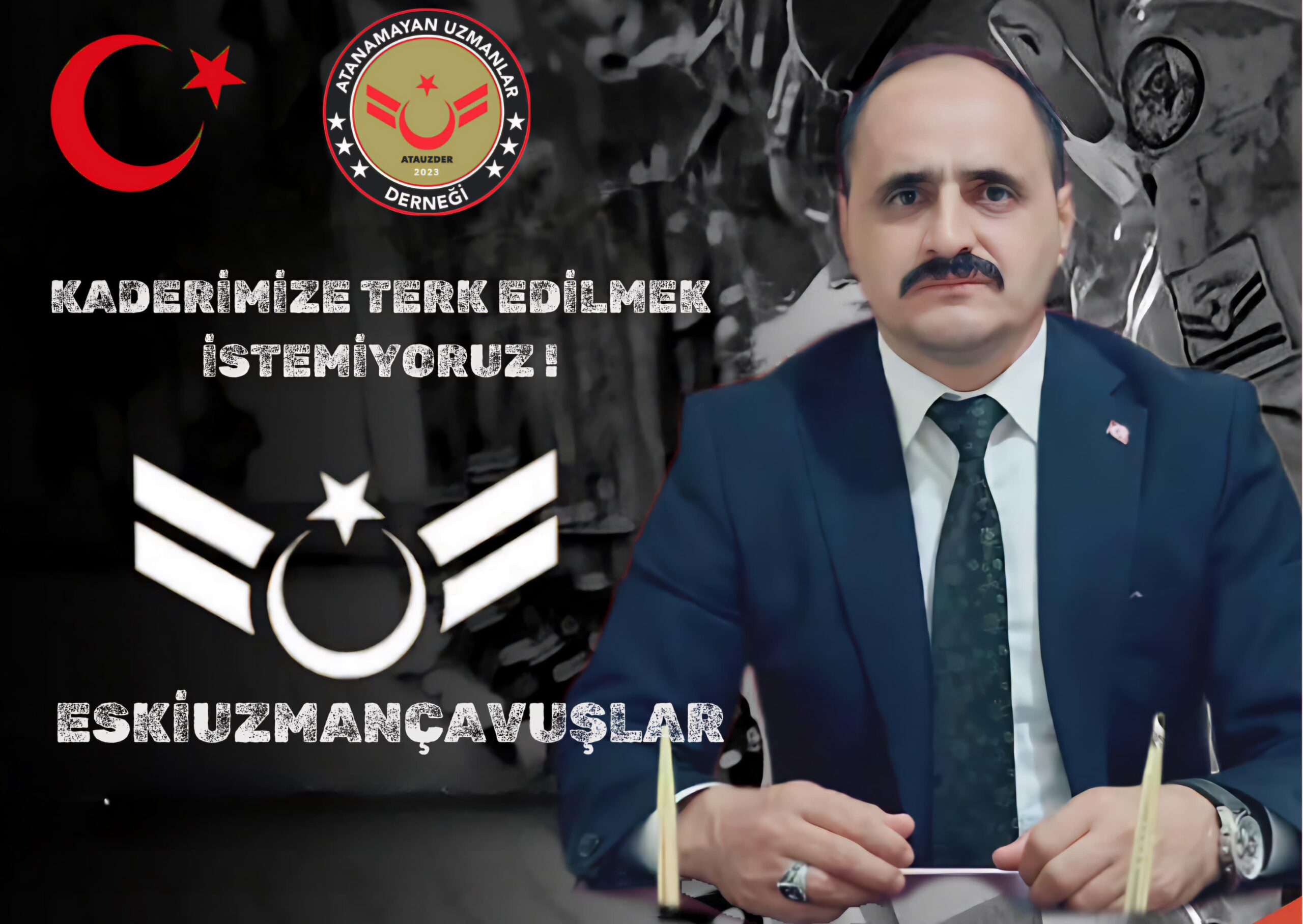 ATANAMAYAN UZMANLAR DERNEĞİ GENEL BAŞKANI MUSTAFA GÜNDEŞLİ