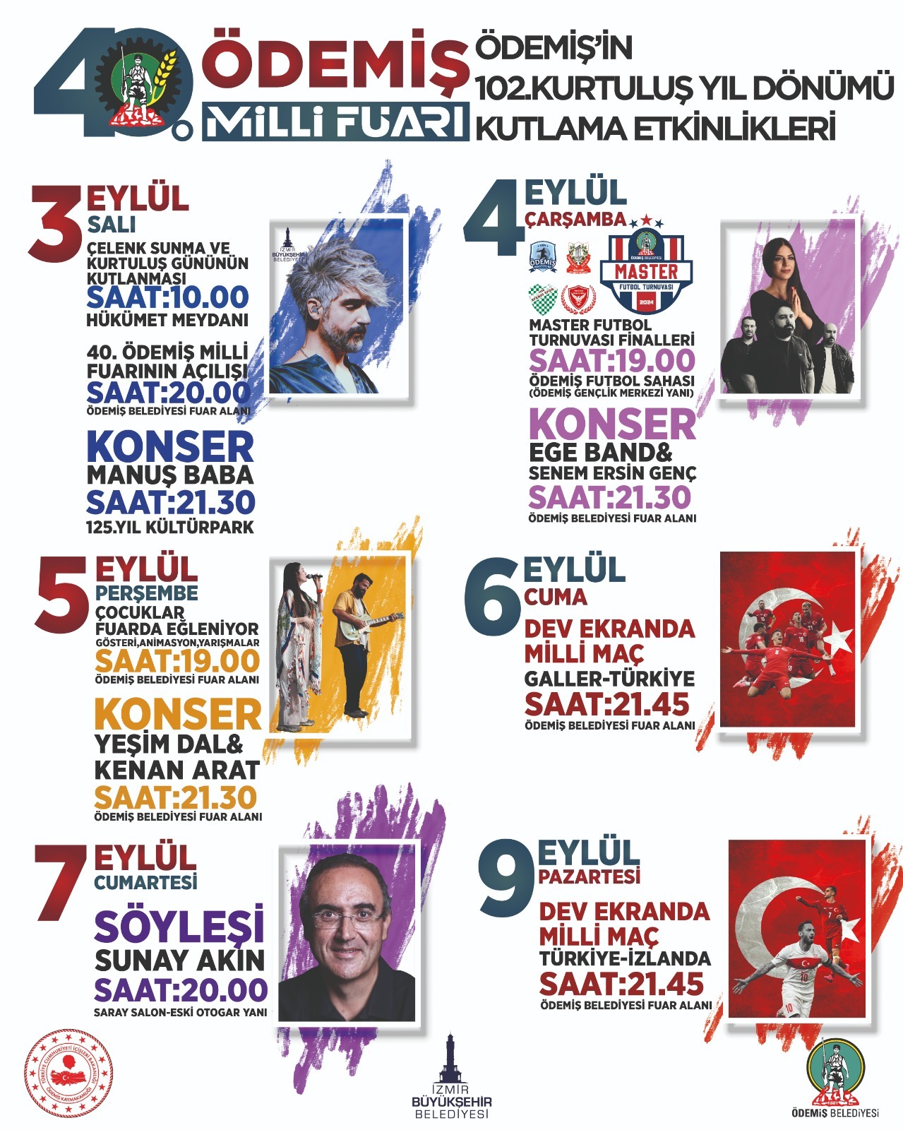 Ödemiş’te  kurtuluş etkinlikleri