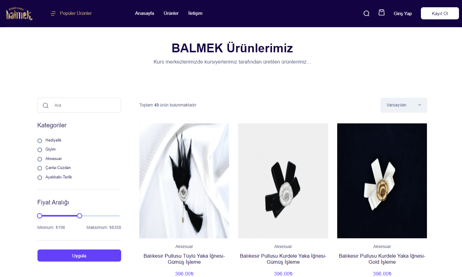 balmek urunleri online magazada satisa sunuldu 1