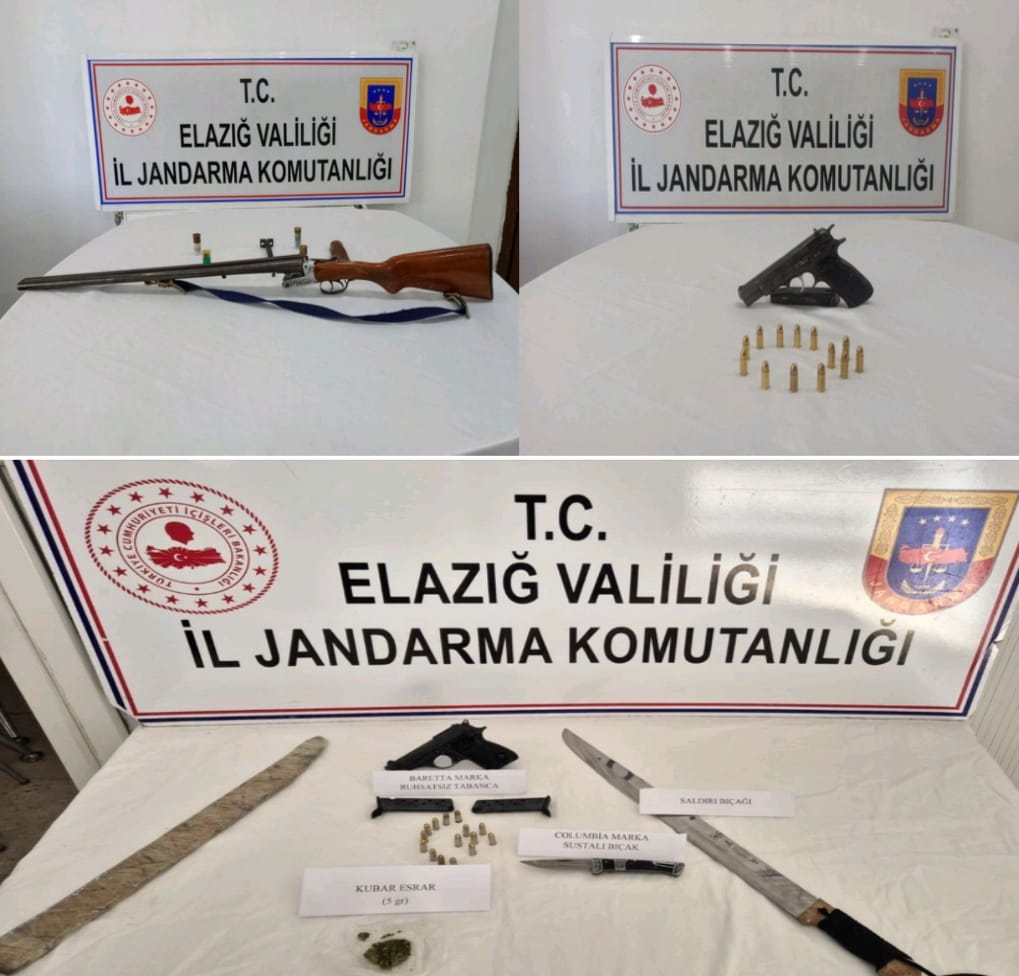 ELAZIĞ İL JANDARMA KOMUTANLIĞINCA ŞOK YOL KONTROL FAALİYETLERİ