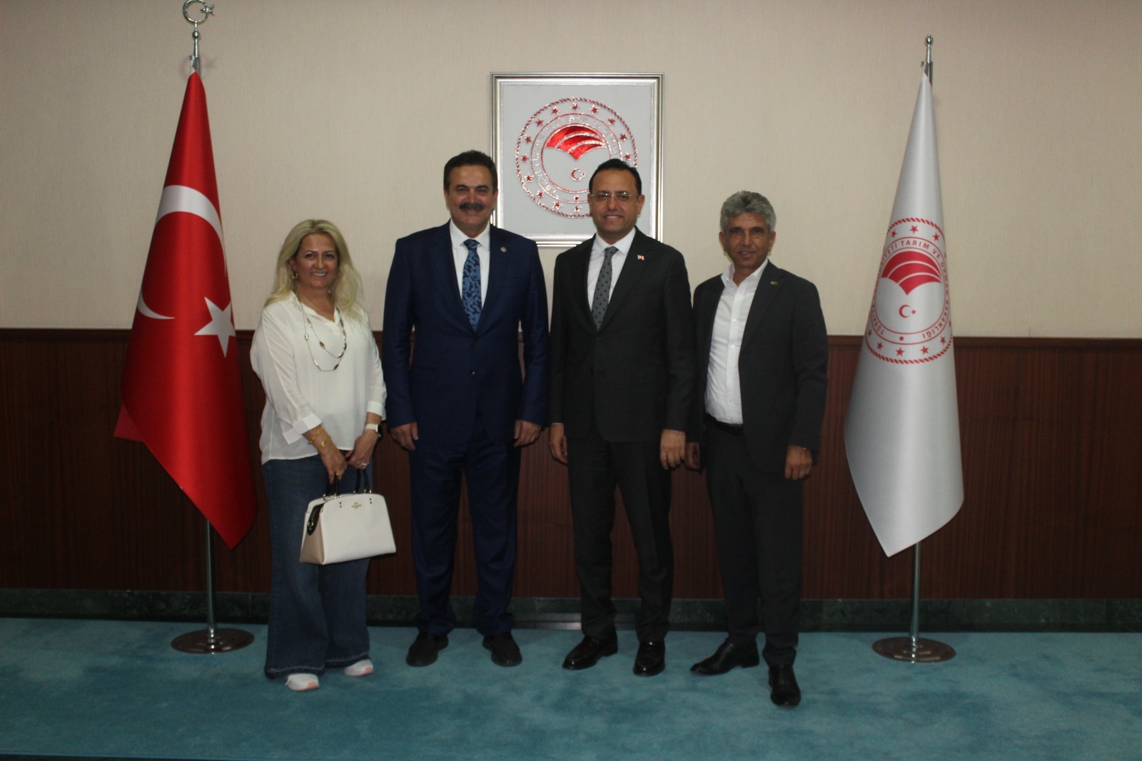 AMASYA ÜNİVERSİTESİ TARIM VE ORMAN BAKAN YARDIMCISI İLE GÖRÜŞTÜLER