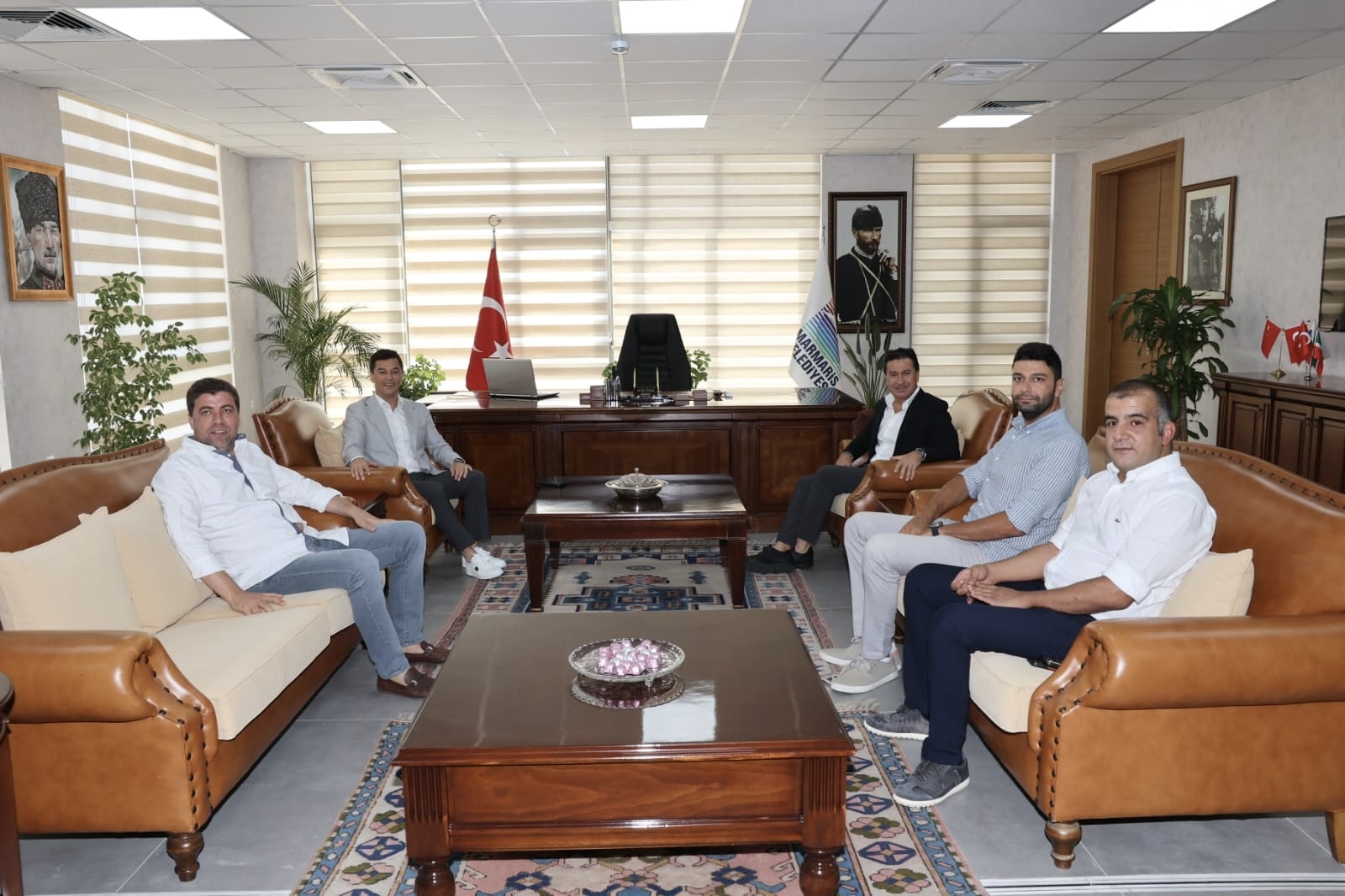 Kıyı Ege Belediyeler Birliği Ağustos ayı encümen toplantısı Marmaris Belediyesi’nin ev sahipliğinde düzenlendi.