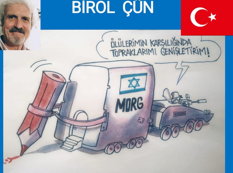 FİLİSTİN SAVAŞI  KARİKATÜRLER BAŞKENT POSTASI GAZETESİ VE CUMHA AJANSINDA ANLATIYOR