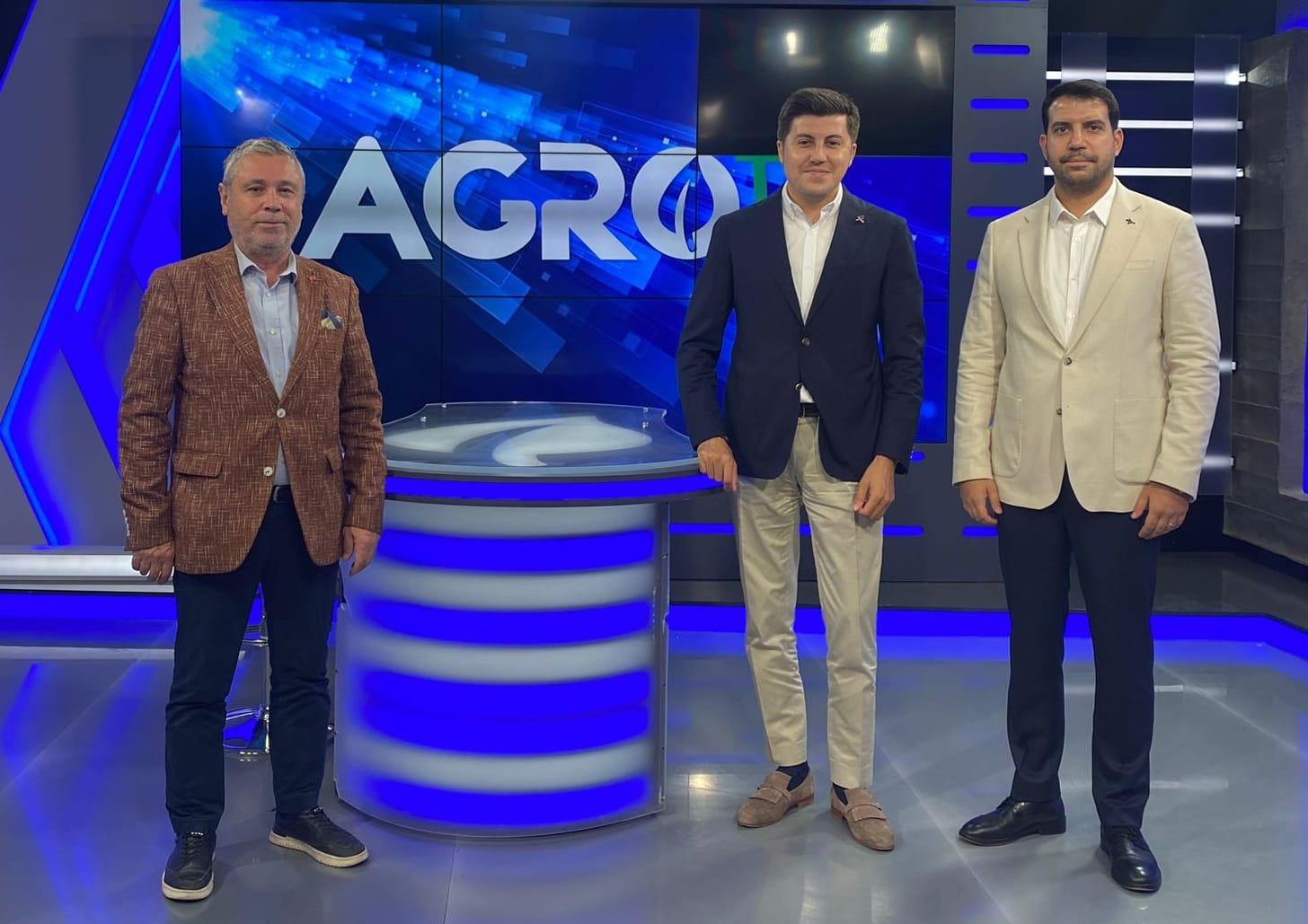 DEBK'dan Agro TV'ye Önemli Ziyaret: Tarım Gelişmeleri Dijital Platformlarda Yayılacak