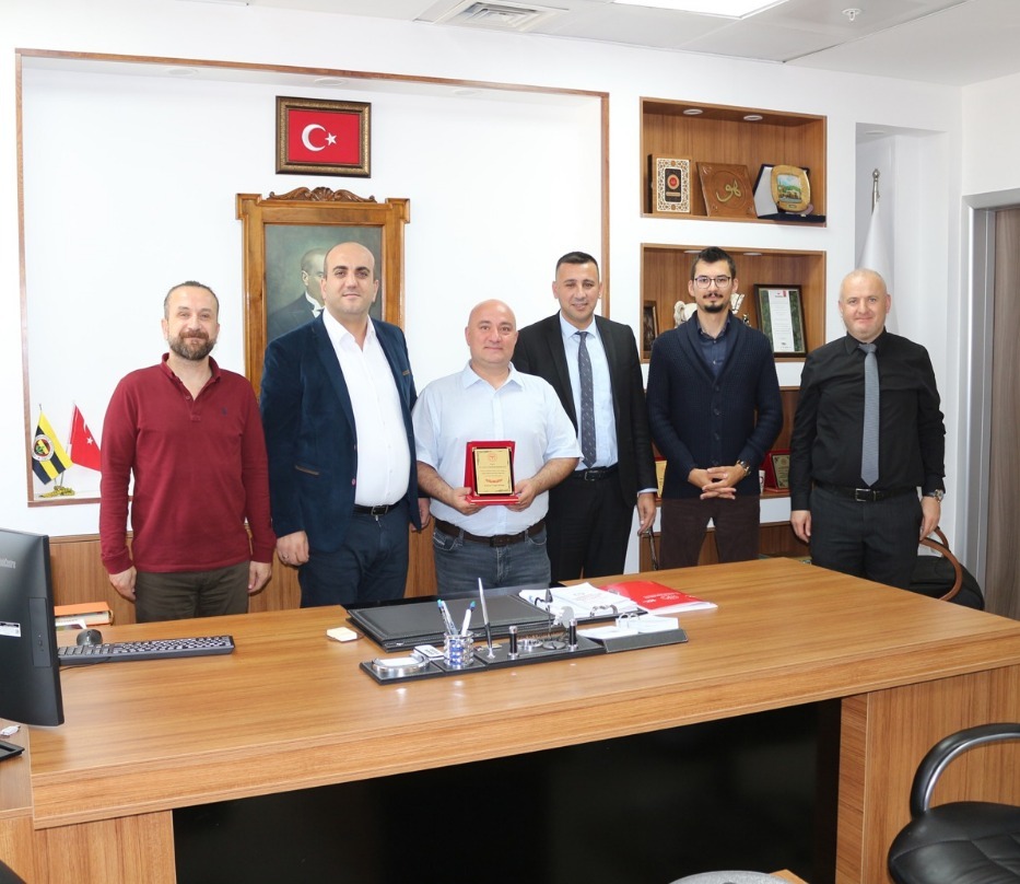 DR. ERBİL GÖKMUHARREMOĞLU'NUN İL SAĞLIK MÜDÜRÜ UZM. DR. ÇAĞDAŞ DERDİYOK ‘A  ZİYARETİ