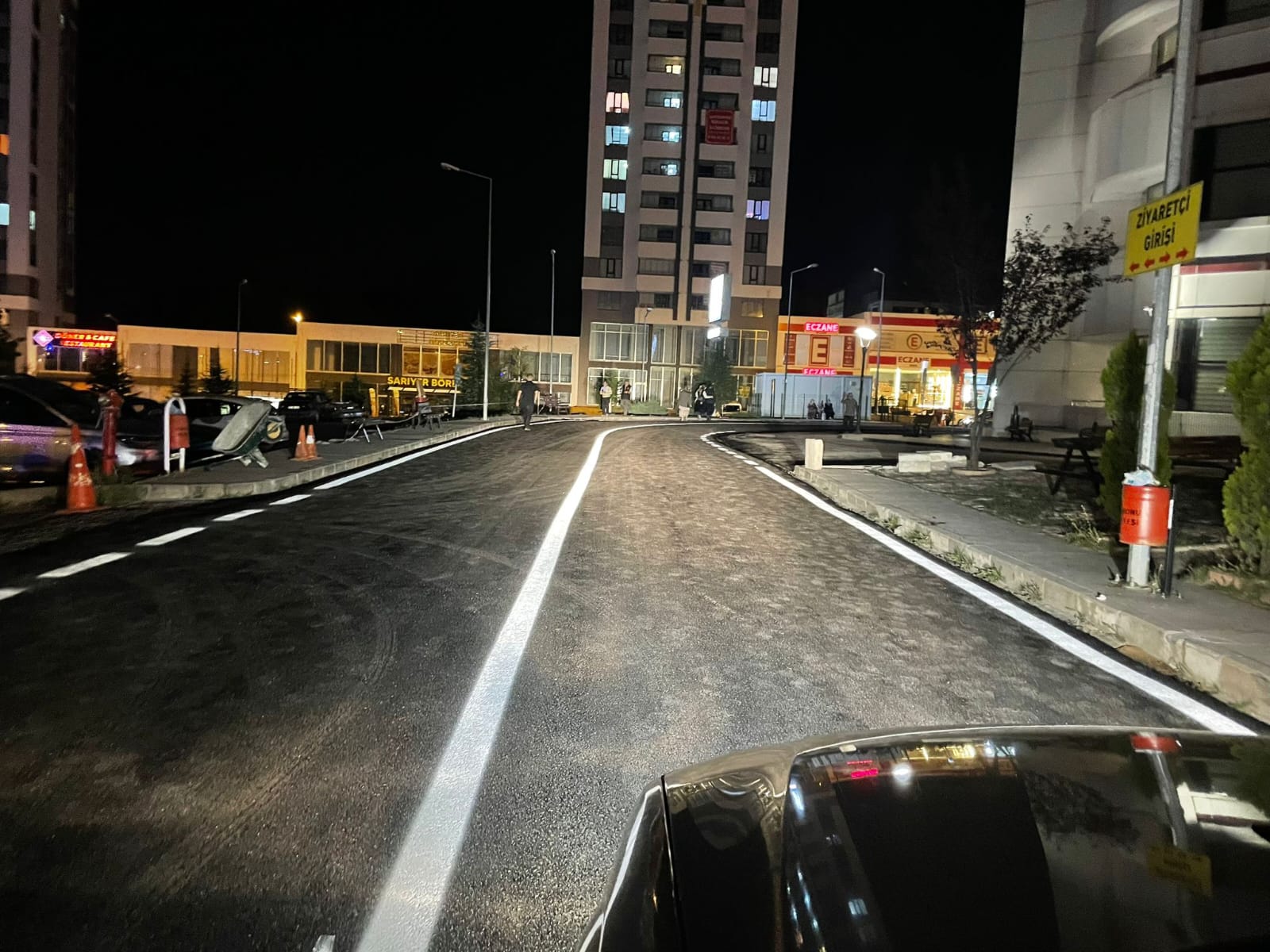 KASTAMONU EĞİTİM VE ARAŞTIRMA HASTANESİNE ASFALTLAMA ÇALIŞMALARI BİTMİŞTİR