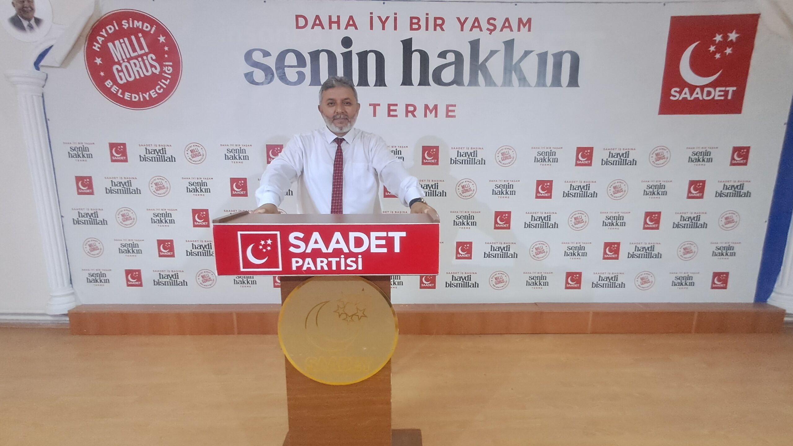 SAADET PARTİSİ TERME İLÇE TEŞKİLATI İMAR KONUSUNDA VATANDAŞLARI UYARDI