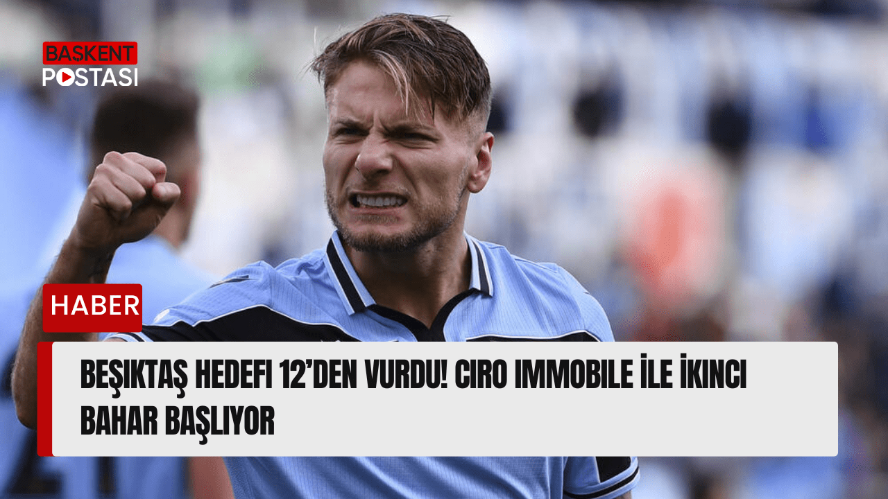 Beşiktaş Hedefi 12’den Vurdu! Ciro Immobile İle İkinci Bahar Başlıyor