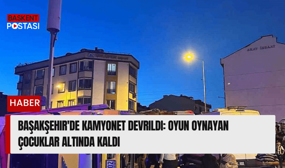 İstanbul’un Başakşehir ilçesinde meydana