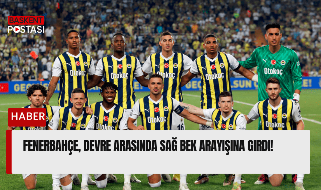 Fenerbahçe, 2024-2025 sezonunun devre