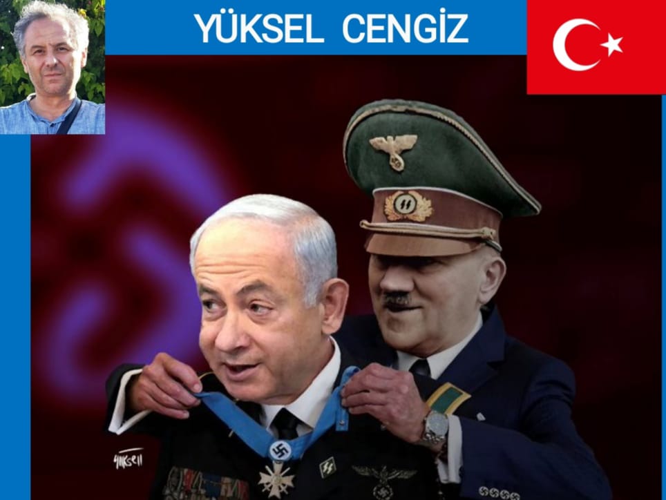 BAŞKENT POSTASI GAZETESİ VE CUMHA AJANSI GAZZE SAVAŞINI ANLATAN KARİKATÜRLERİ YAYIMLIYOR