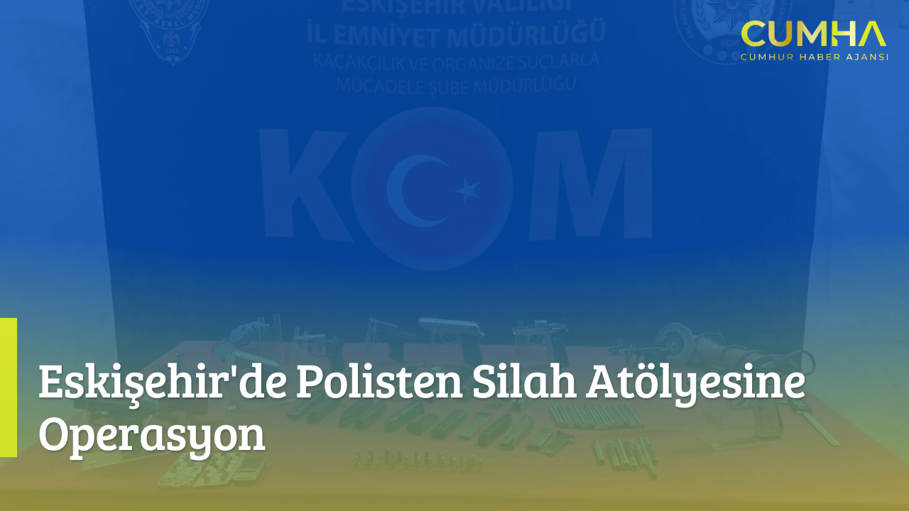 Eskişehir'de Polisten Silah Atölyesine Operasyon