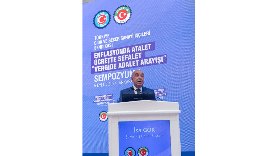 Şeker-İş sendikası Ankara’da sempozyum