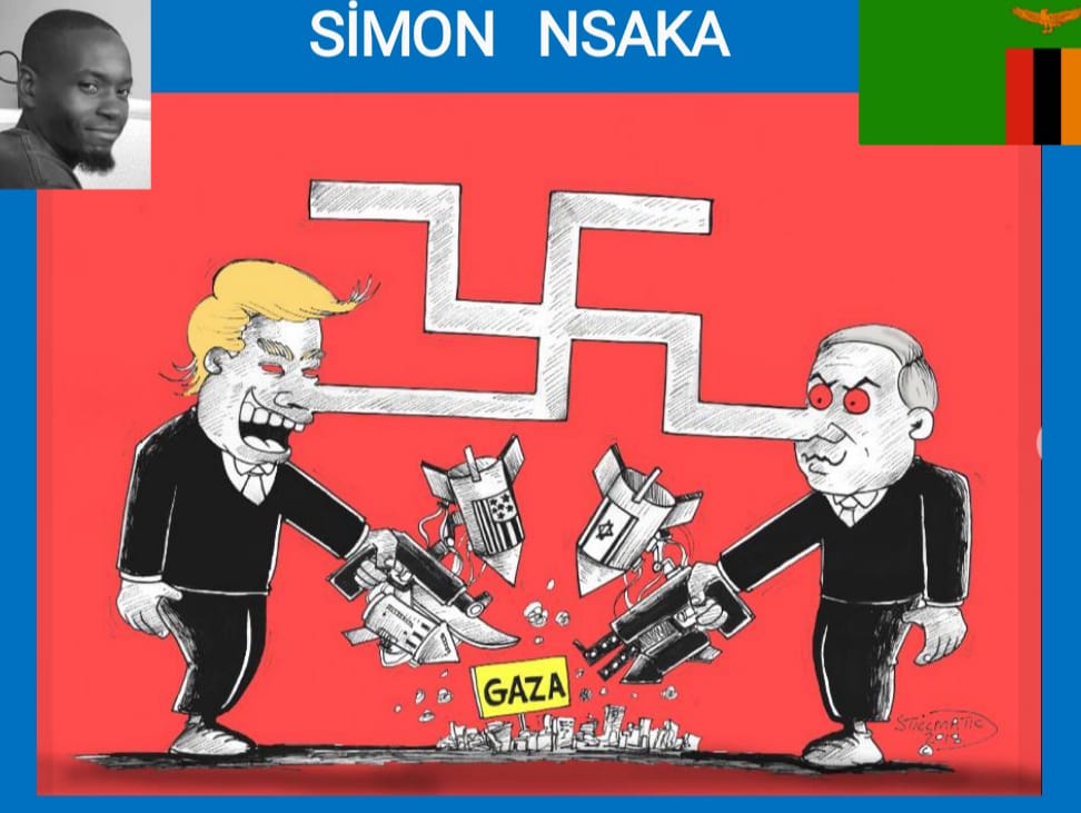 GAZZE SAVAŞINI ANLATAN KARİKATÜRLER CUMHA AJANSI'NDA