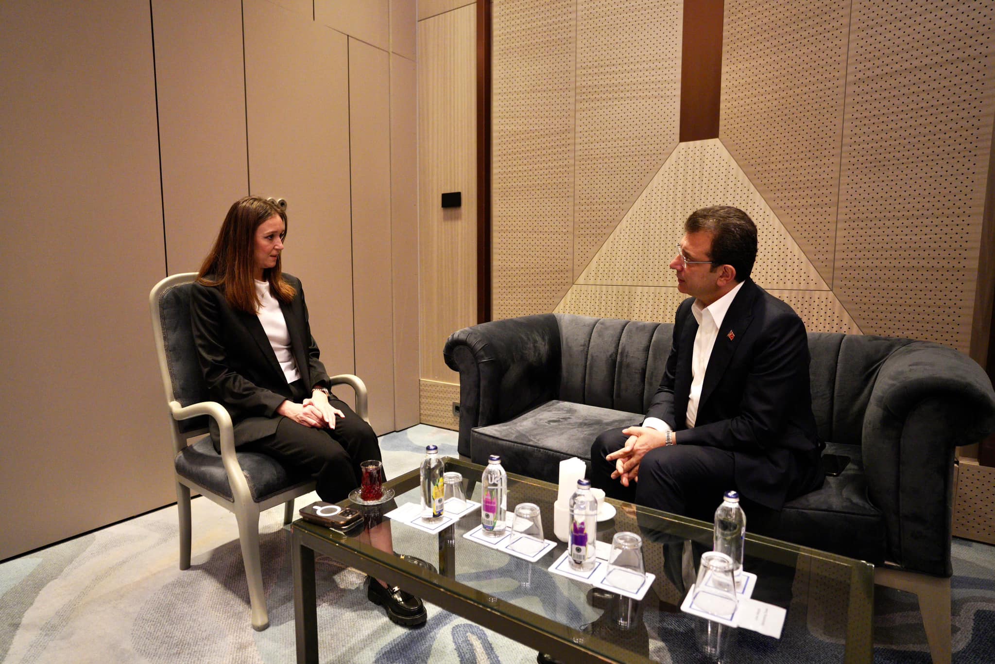 DURBAY VE İMAMOĞLU ORTAK PROJELER ÜZERİNE GÖRÜŞTÜ