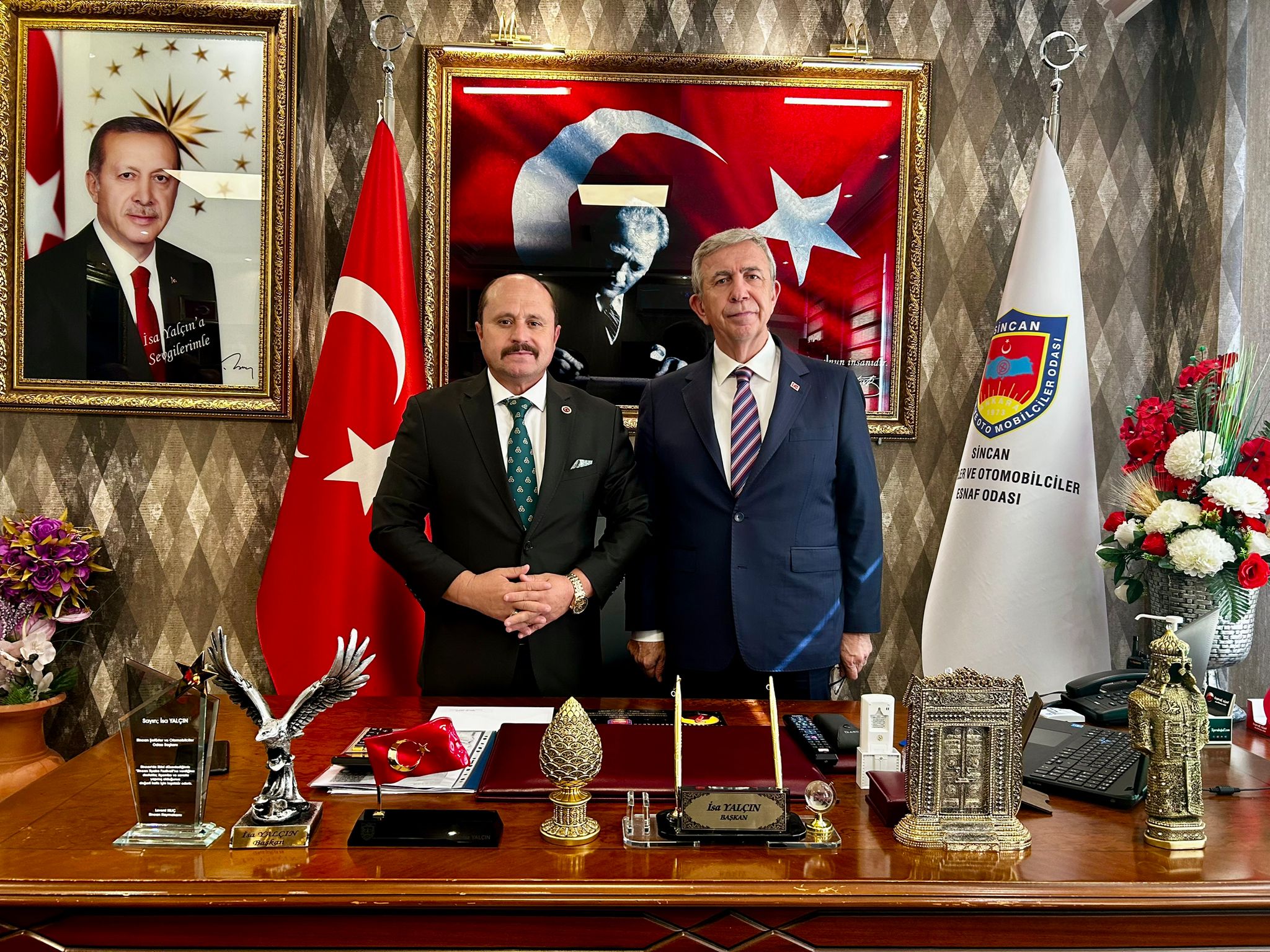 Yavaş’a Şoför Esnafının Sorun ve Talepleri İletildi