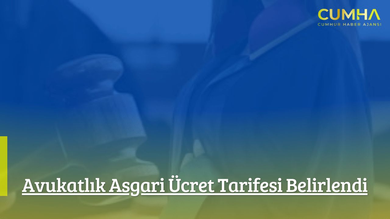 Avukatlık Asgari Ücret Tarifesi Belirlendi