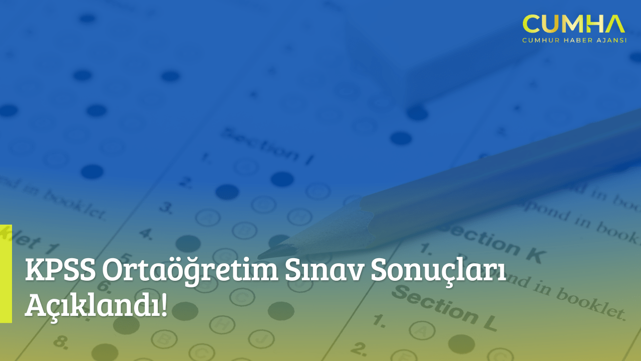 KPSS Ortaöğretim Sınav Sonuçları Açıklandı!