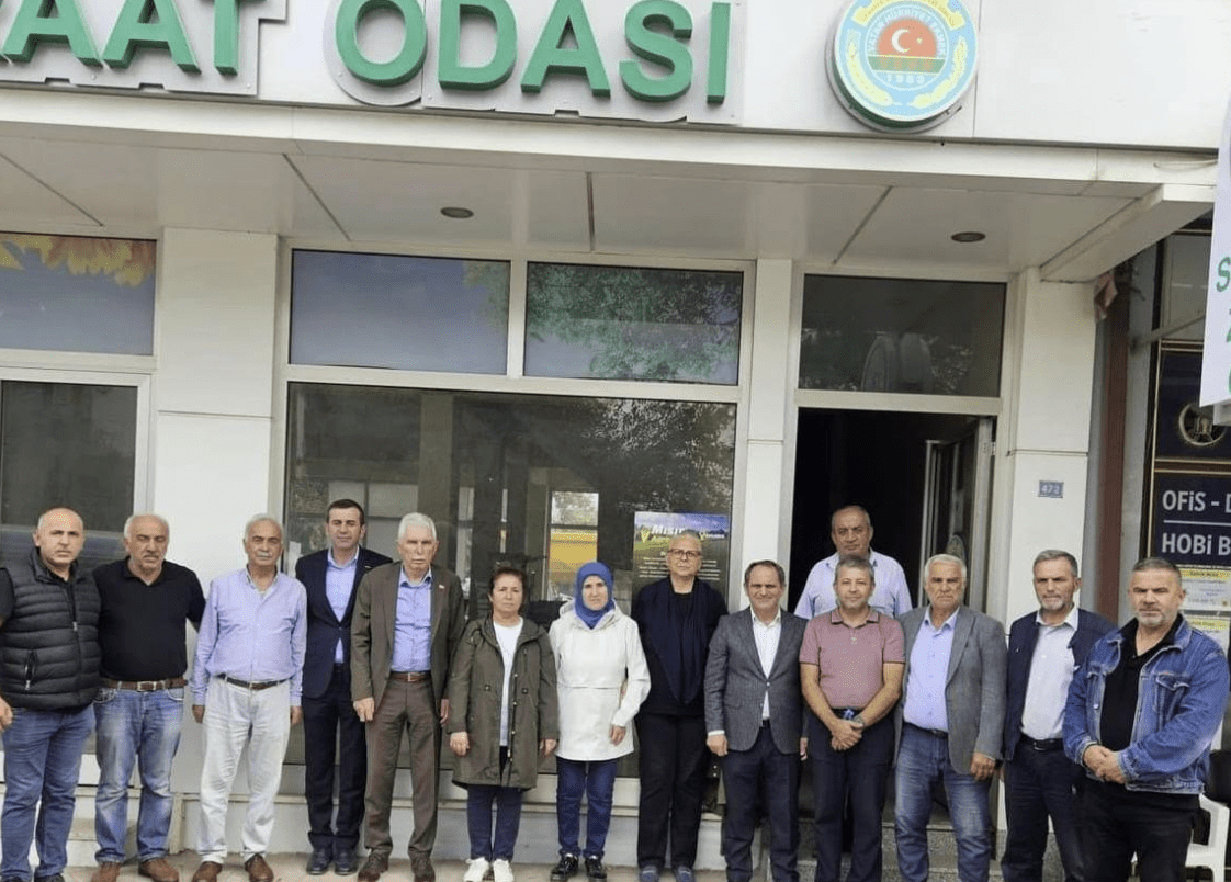 CHP’li Ecevit Keleş’ten Söğütlü Ziraat Odası'na Ziyaret