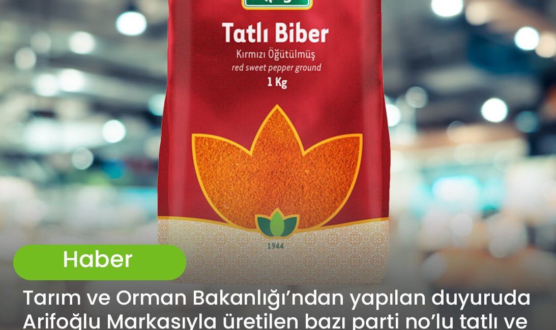 Tarım ve Orman Bakanlığı’nın