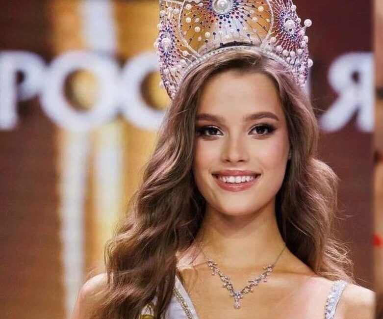 Miss Russia güzellik yarışmasında