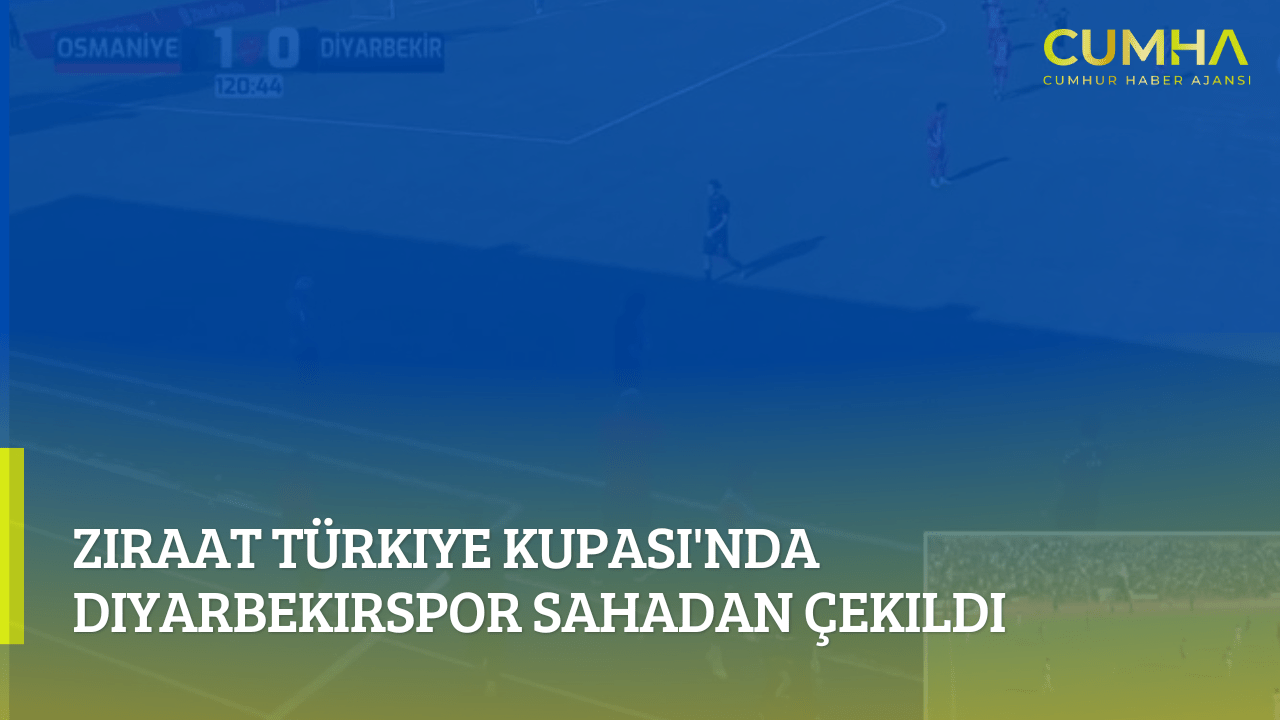 Ziraat Türkiye Kupası'nda Diyarbekirspor Sahadan Çekildi