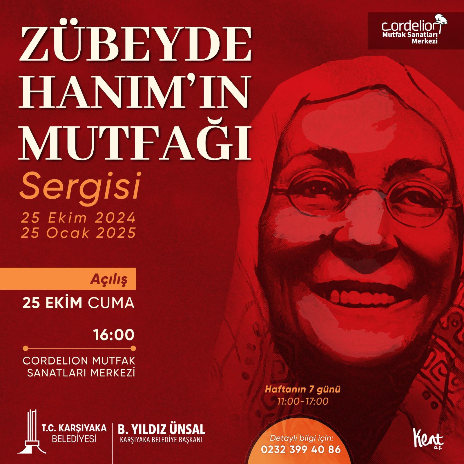 Zübeyde Hanım’ın Mutfağı’ Karşıyaka’da sergilenecek 