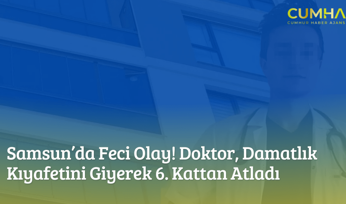 Samsun'da pratisyen doktor, eşiyle