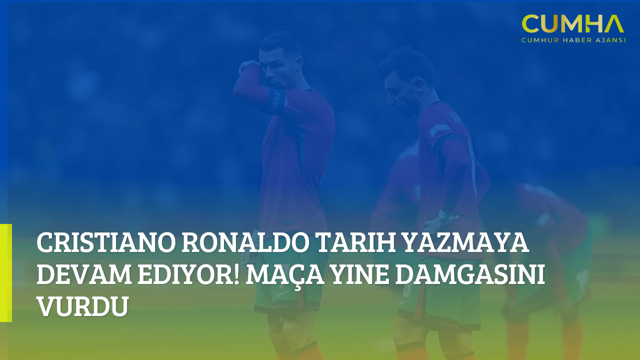 Cristiano Ronaldo Tarih Yazmaya Devam Ediyor! Maça Yine Damgasını Vurdu