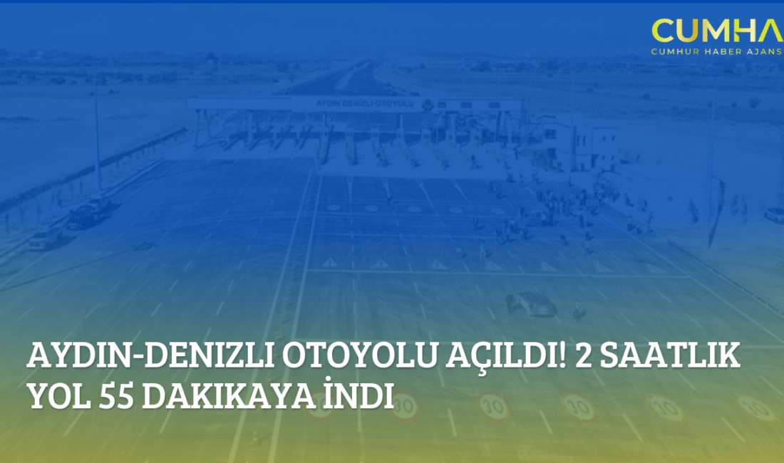  163 kilometrelik Aydın-Denizli