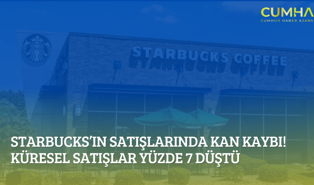 Starbucks, temmuz-eylül döneminde küresel