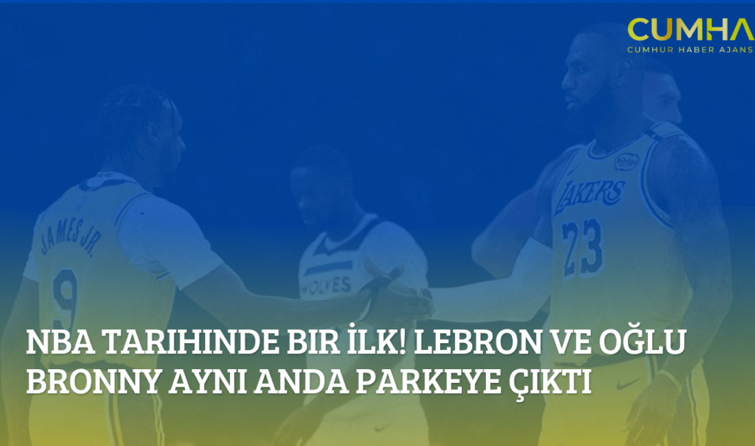 LeBron James ve oğlu