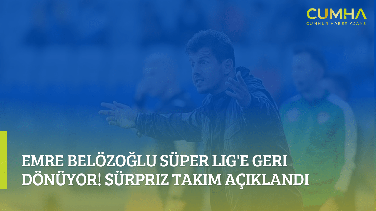 Emre Belözoğlu Süper Lig'e Geri Dönüyor! Sürpriz Takım Açıklandı