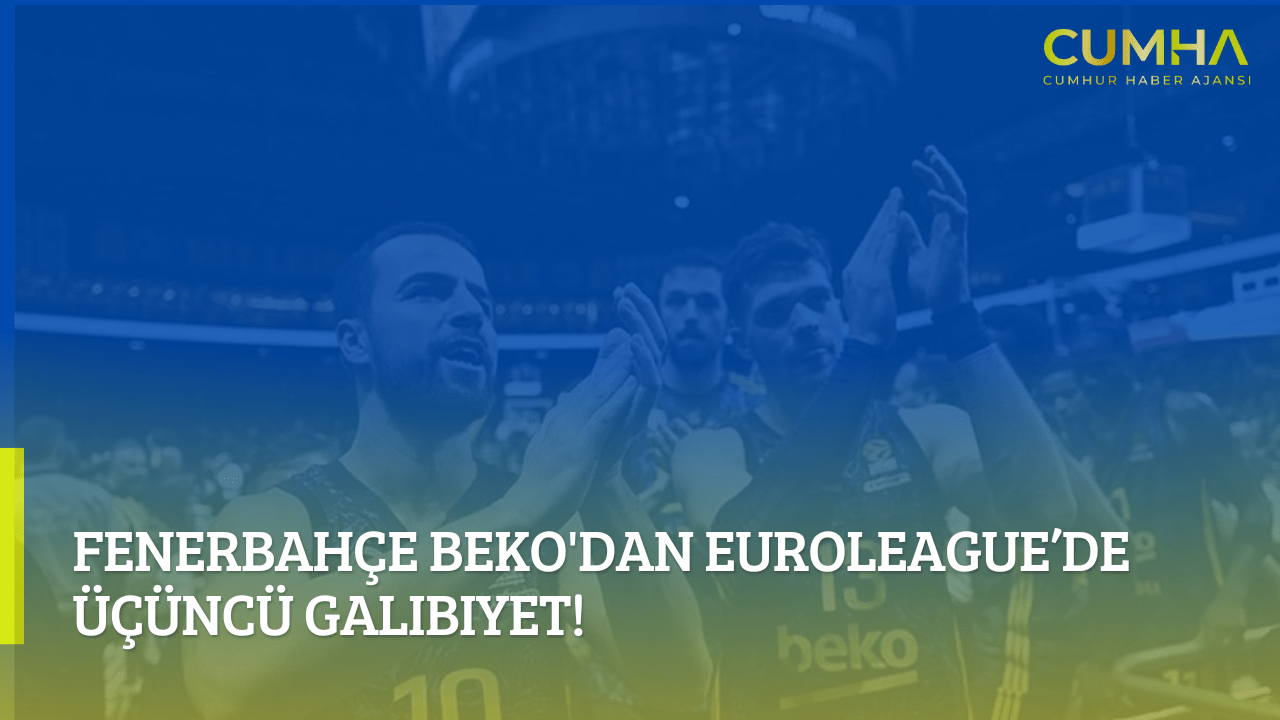 Fenerbahçe Beko'dan EuroLeague’de Üçüncü Galibiyet!