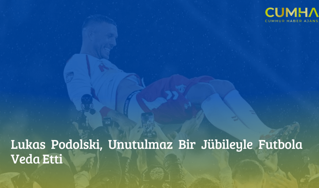 Alman futbolcu Lukas Podolski,